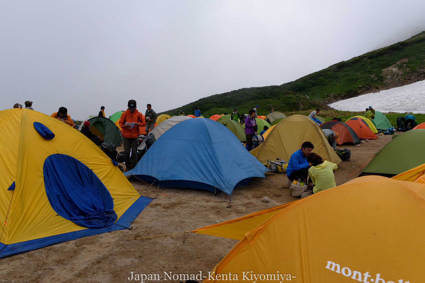 自転車日本一周（旭岳～富良野岳　縦走1日目）-Japan Nomad (77)